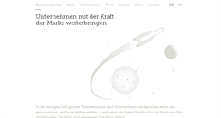 Desktop Screenshot of brandleadership.ch