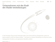 Tablet Screenshot of brandleadership.ch