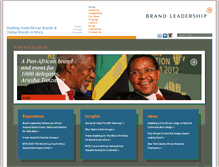 Tablet Screenshot of brandleadership.com